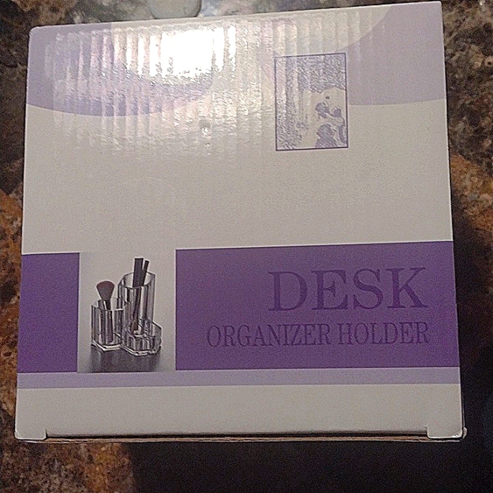 Desk organizer holder